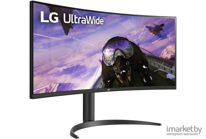 Монитор LG UltraWide 34WP65C-B черный [34WP65C-B.ARUZ]