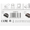 SSD диск AgeStar Внешний корпус SATA III USB 3.0 алюминий M2 2280 B-key черный [3UBNF5C]
