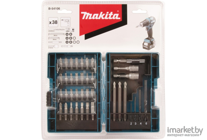 Набор бит Makita B-54106