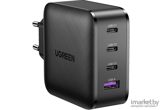 Сетевое зарядное устройство Ugreen CD224-70774 Black [70774]