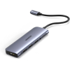 USB-хаб Ugreen CM136 Space Gray (80132)