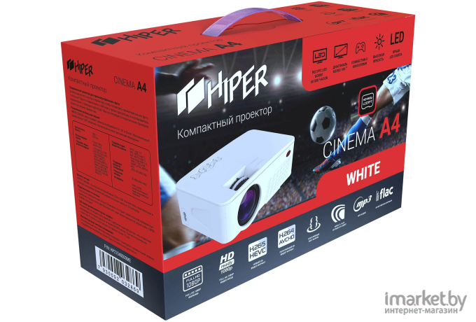 Проекционный экран Hiper Cinema A4 White