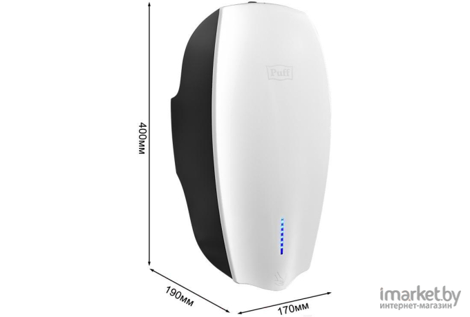 Сушилка для рук, волос Puff 8940 белый [1401.397]
