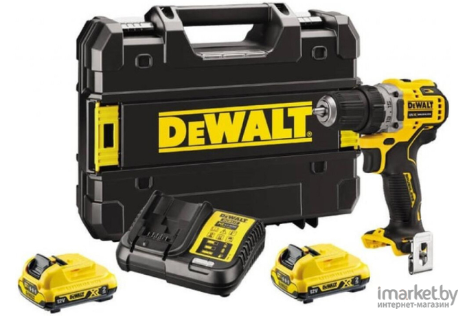 Дрель-шуруповерт DeWalt DCD701D2-QW [DCD701D2]