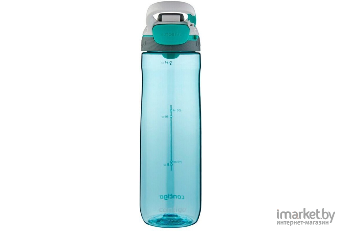 Бутылка для воды Contigo Cortland 0.72л голубой/белый [2095011]