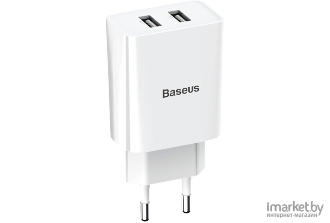 Сетевое зарядное устройство Baseus CCFS-R02 White