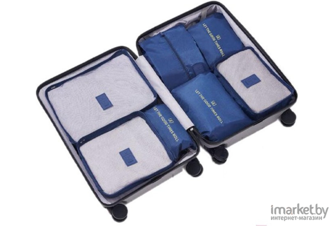 Дорожный набор Ninetygo 7 Set Packing Cubes темно-синий