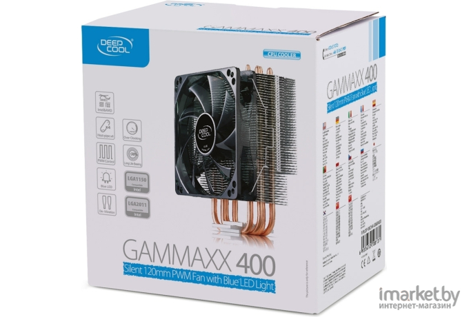 Система охлаждения DeepCool GAMMAXX 400 BLUE BASIC (DP-MCH4-GMX400P-BL)