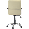 Офисное кресло Фабрикант Самба G (Кожа иск., DO, №122, ТГ, Альфа(600)CH, подл. Самба CH, Орех (1031) кремовый