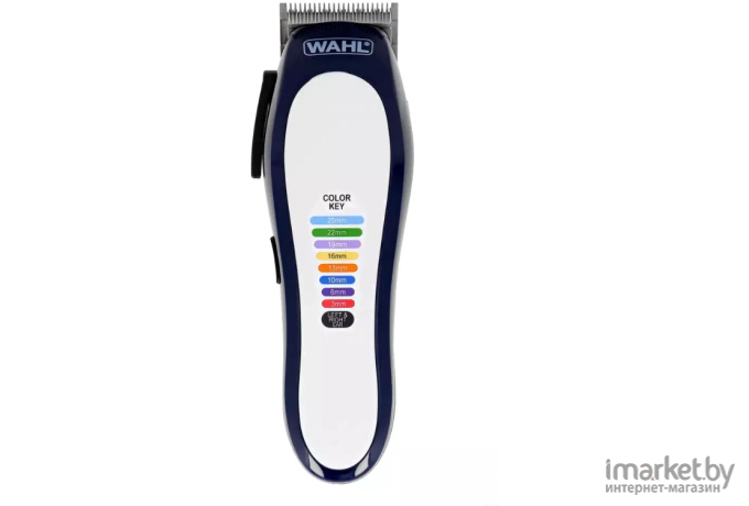 Машинка для стрижки волос Wahl Color Pro Lithium синий/белый [79600-3716]