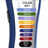 Машинка для стрижки волос Wahl Color Pro Lithium синий/белый [79600-3716]