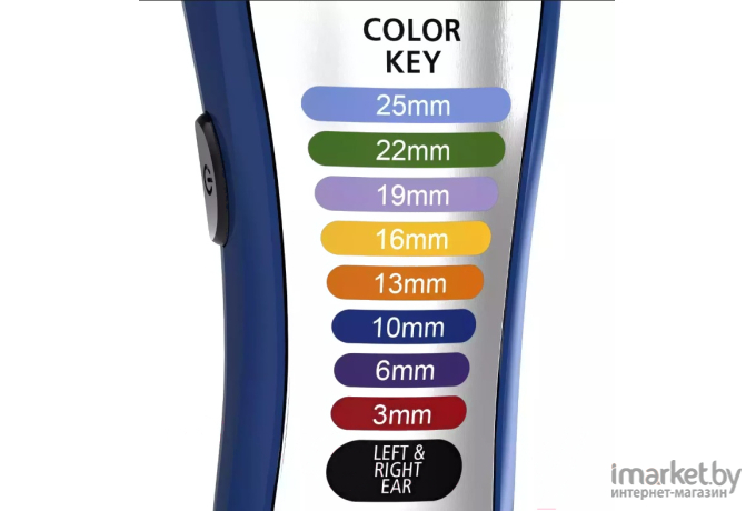 Машинка для стрижки волос Wahl Color Pro Lithium синий/белый [79600-3716]