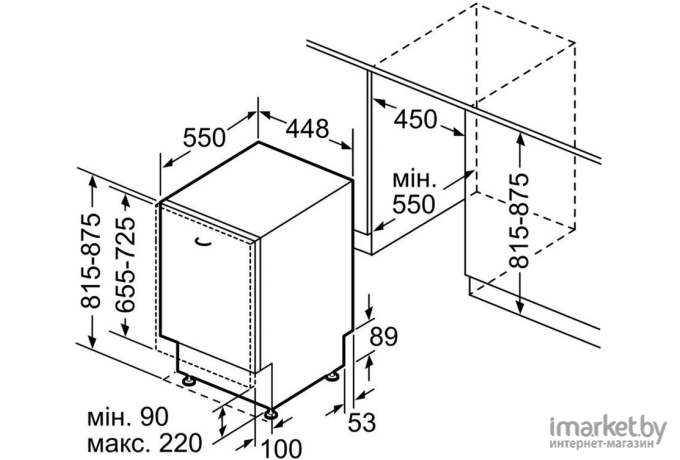 Посудомоечная машина Bosch SPV2IKX10E