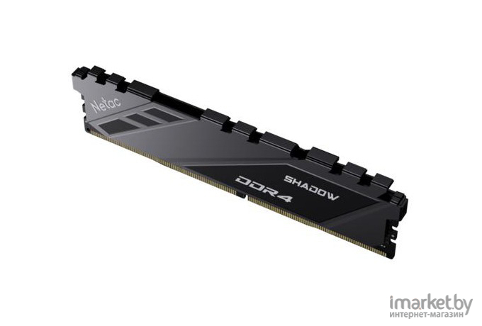 Оперативная память Netac DDR 4 DIMM 8Gb PC25600  с радиатором RGB Grey [NTSRD4P32SP-08E]