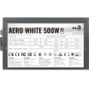 Блок питания AeroCool Блок питания Aeroсool AERO WHITE 500W (80+ White, 500W, APFC) [AERO WHITE]