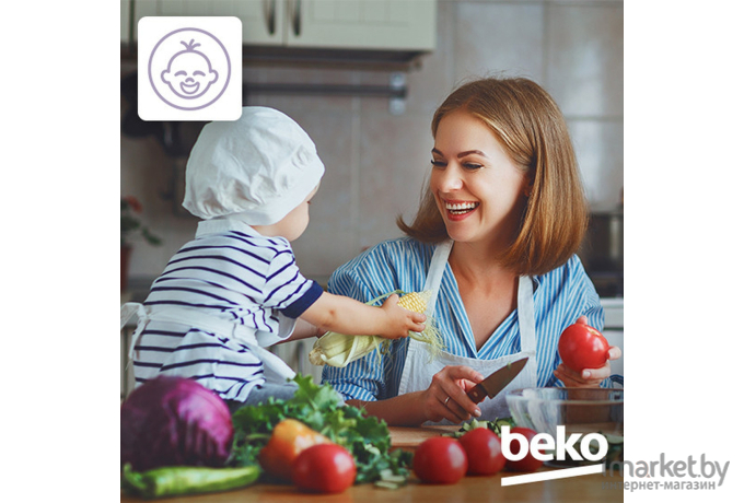 Духовой шкаф BEKO BIE21300W белый [BIE21300W]