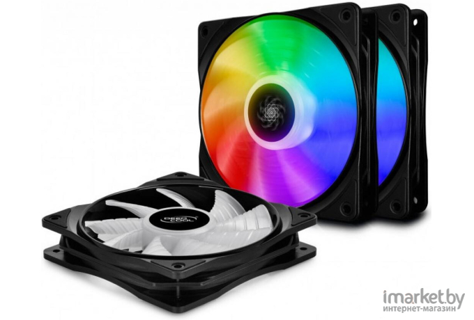 Кулер DeepCool Вентилятор для корпуса DeepCool CF 120 DP-FA-RGB-CF120-3 oem