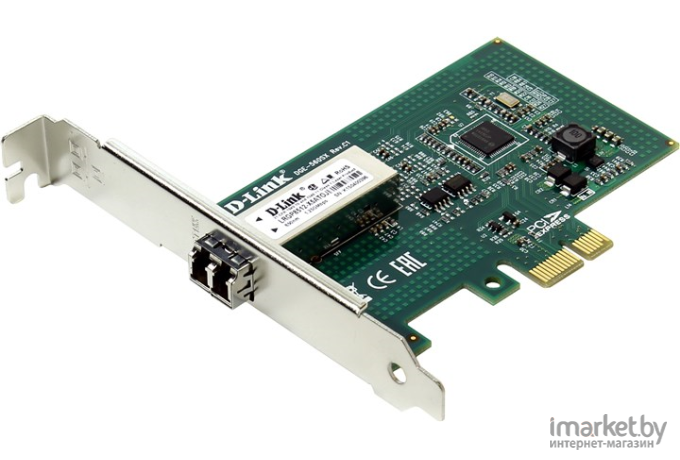 Сетевой адаптер D-Link Сетевой PCI Express адаптер D-Link DGE-560SX/10/D1A (D-Link DGE-560SX/10/D1A (PCIe, 1G SFP)) [DGE-560SX/10/D1A]