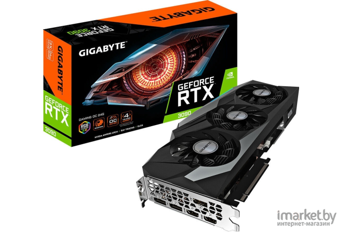 Видеокарта Gigabyte Видеокарта Gigabyte GV-N3090GAMING OC-24GD [GV-N3090GAMING OC-24GD]