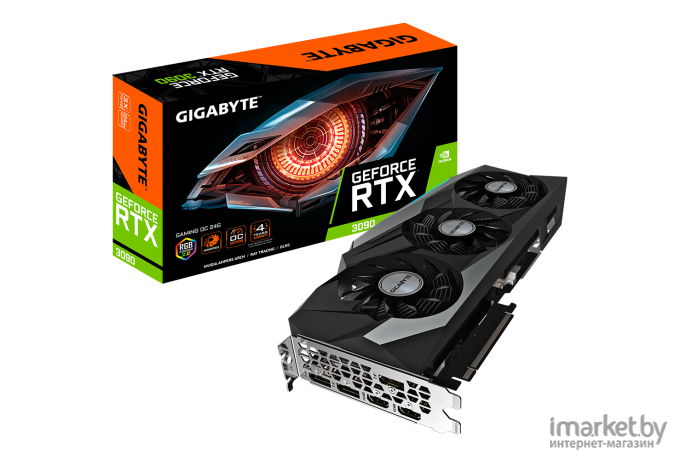 Видеокарта Gigabyte Видеокарта Gigabyte GV-N3090GAMING OC-24GD [GV-N3090GAMING OC-24GD]