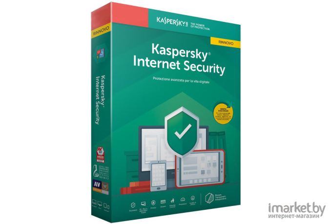 Антивирус и безопасность Kaspersky Лицензия Kaspersky Total Security - Multi-Device. 2-Device 1 year Base Retail Pack