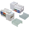 Модуль информационный Lanmaster TWT-OK45UTP/5E-WH UTP Keystone RJ45 кат.5e белый