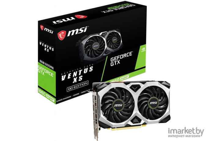 Видеокарта MSI Видеокарта MSI GTX 1660 SUPER VENTUS XS OC [GTX 1660 SUPER VENTUS XS OC]