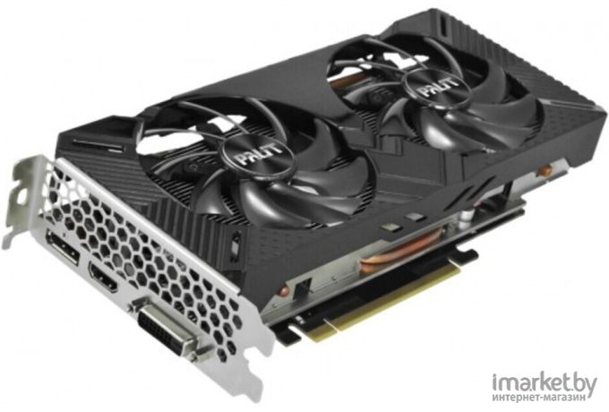 Видеокарта Palit GeForce GTX 1660 Ti Dual 6GB GDDR6 NE6166T018J9-1160C