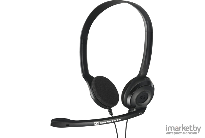 Наушники и гарнитуры Sennheiser Наушники с микрофоном Sennheiser PC 3 CHAT черный (504195) [504195]