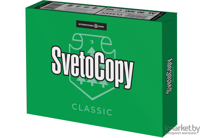 Офисная бумага SvetoCopy Бумага SvetoCopy A4 500 листов, 80 г/м2