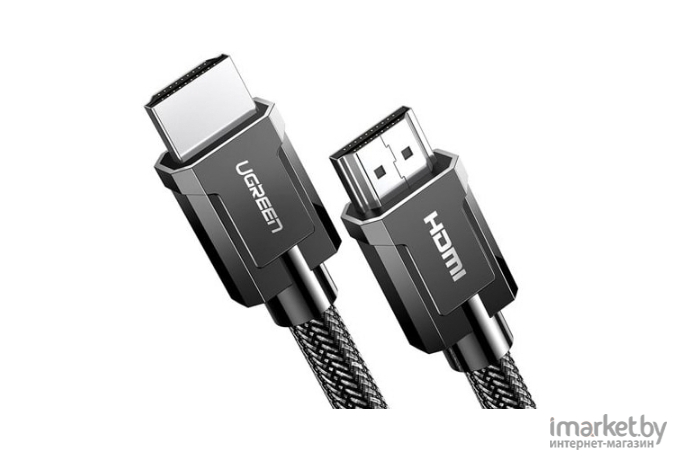 Кабель Ugreen HD136 70322 HDMI - HDMI 1 м, черный (70322)