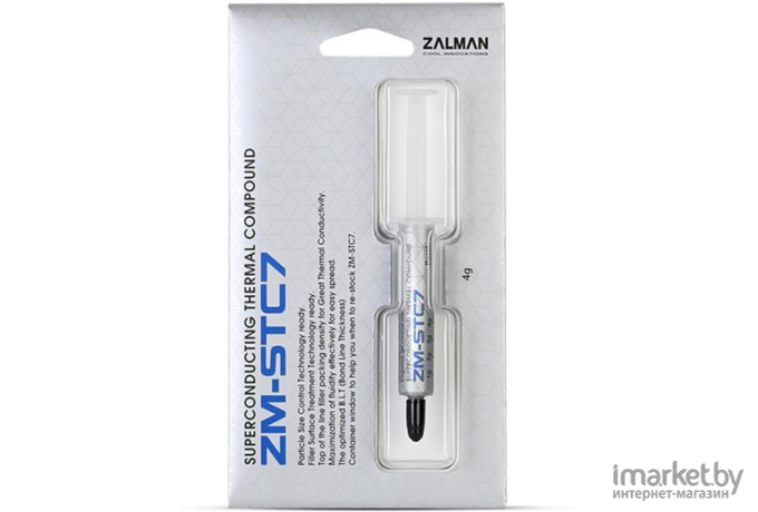 Термопаста Zalman Термопаста Zalman ZM-STC7 (4 г) [ZM-STC7 (4 г)]