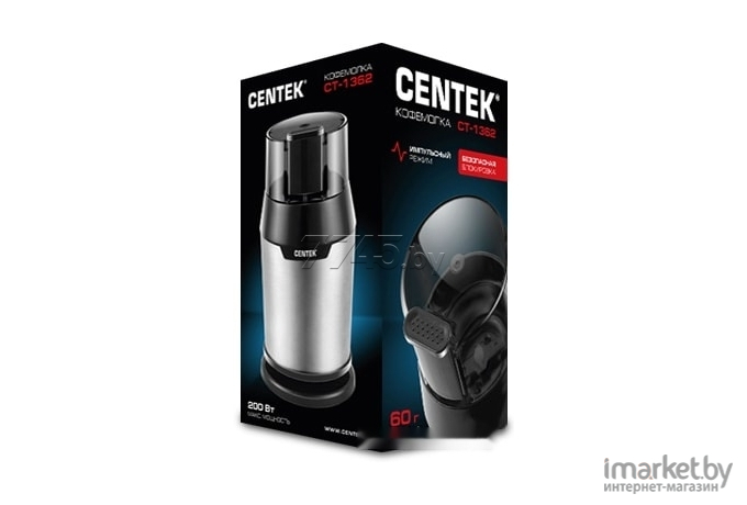 Кофемолка CENTEK Кофемолка CENTEK CT-1362 [CT-1362 (сталь)]