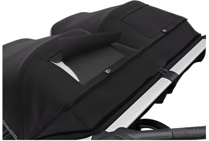 Коляска прогулочная «книга» Thule Urban Glide 2 Double 2021 (jet black)