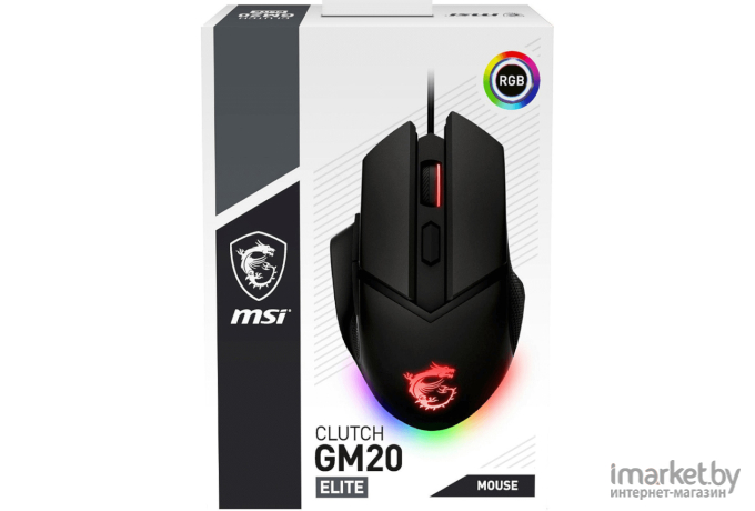 Мышь MSI Clutch GM20 Elite