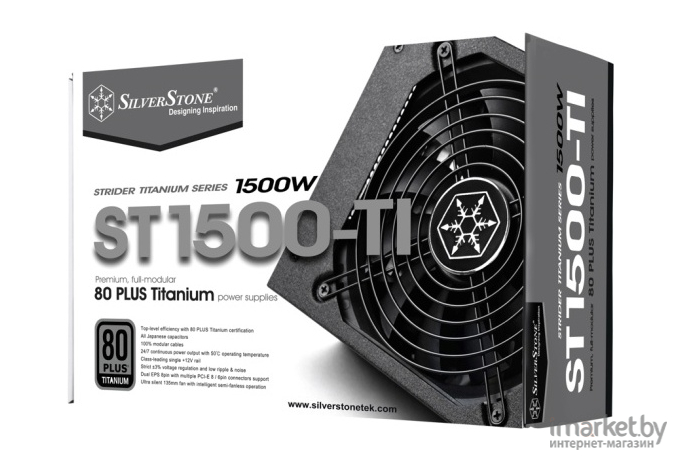 Блок питания SilverStone ST1500-TI v2.0 1500W