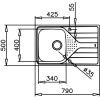 Кухонная мойка TEKA Universe 45 T-XM 1B 1D MCTXT