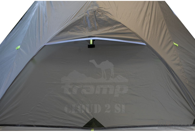 Кемпинговая палатка TRAMP Cloud 2 Si (серый)