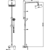 Душевая система Bravat Opal F9 (F9125183CP-A)