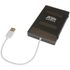 AgeStar SUBCP1 (BLACK) USB2.0, пластик, черный, безвинтовая конструкция