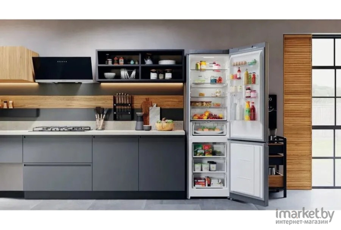 Холодильник Hotpoint-Ariston HTW 8202I MX