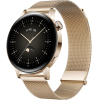 Huawei model MIL-B19 Elegant Gold Stainless Steel Case Gold Milanese Strap