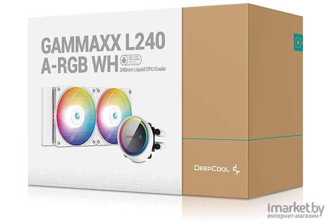 Кулер DeepCool GAMMAXX L240 A-RGB WH (DP-H12CF-GL240-ARGB-WH)
