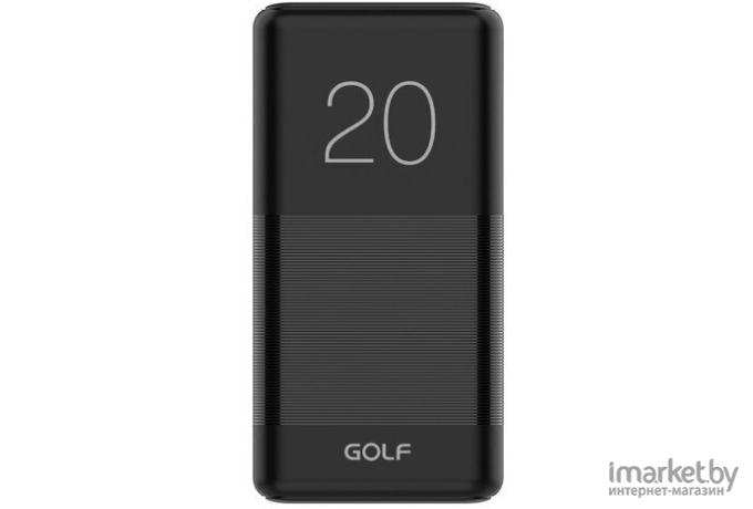 Портативное зарядное устройство GOLF G81 20000 mAh (черный)