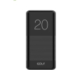 Портативное зарядное устройство GOLF G81 20000 mAh (черный)