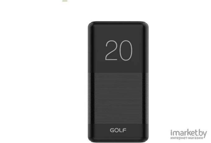 Портативное зарядное устройство GOLF G81 20000 mAh (черный)