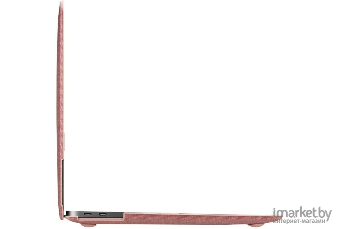 Чехол для Apple MacBook Air 13 (2018-2019) A1932, (2020) А2179 пластиковый Spigen SGP Thin Fit розовый