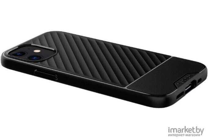Чехол для iPhone 12 Mini гелевый Spigen Core Armor черный
