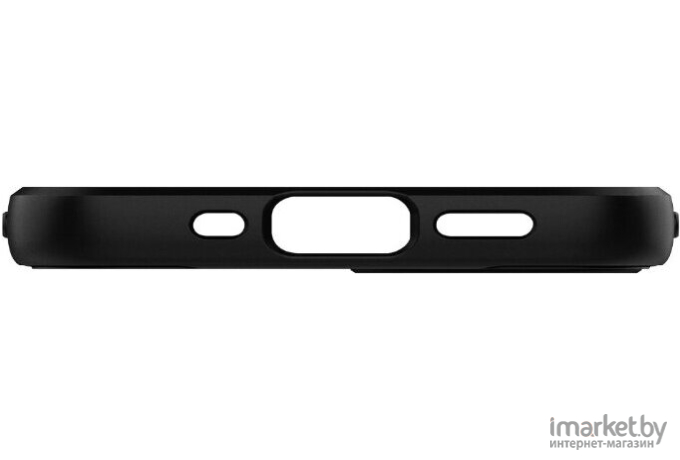 Чехол для iPhone 12 Mini гелевый Spigen Core Armor черный