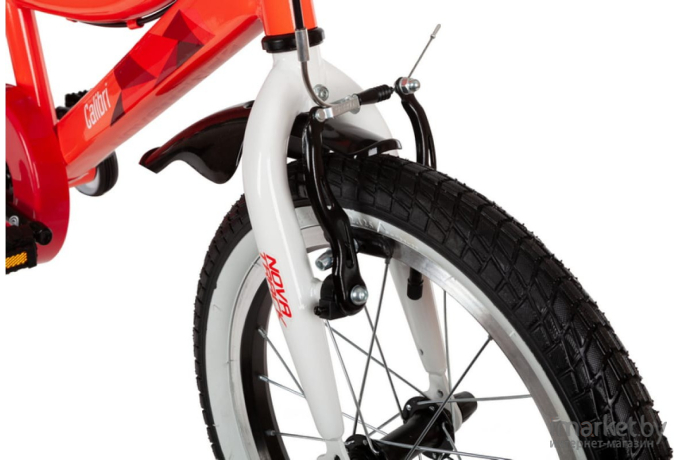 Детский велосипед Novatrack Calibri V 16 2022 167CALIBRI1V.CRL22 (красный)
